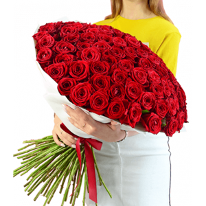 Love story - 101 bouquets of roses