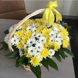 The color of love - Flowers basket