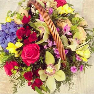 Colorful feelings - Flowers basket