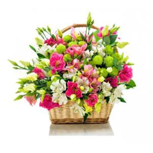 The flower of love - Flowers basket