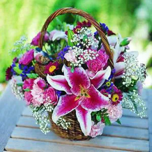 The smell of flower - Flowers basket
