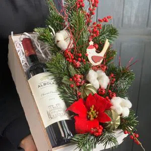 Beautiful holiday - New Year's bouquets