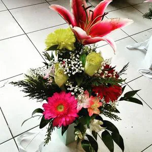 Choice of senses - Box with flowers