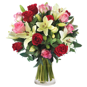 Love in Bouquet - Flowers in vase