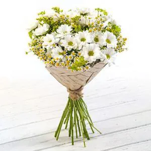 The memory of white and love - Flower Bouquet