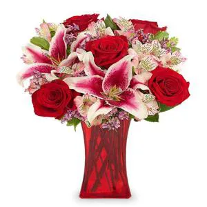 Joy and love - Flowers in vase