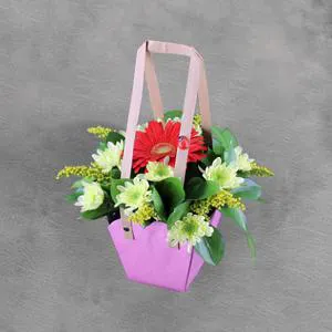Красочные и красивые цветы - Коробка с цветами