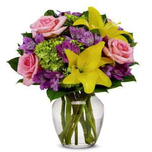 Flower Garden with Love - Flowers in vase