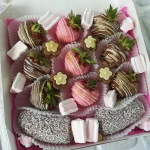 A happy moment - Chocolate Strawberries