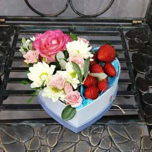 Сладкая любовь - Коробка с цветами