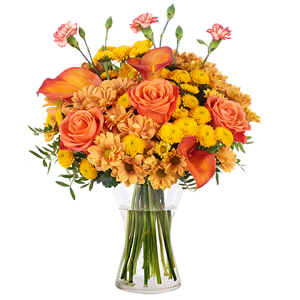 Mixed Brightness - Flowers in vase