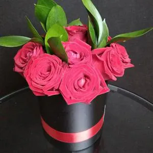 Love song - Box with flowers