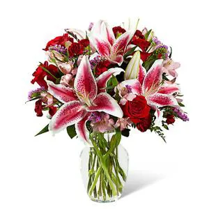 In bright colors - Flowers in vase