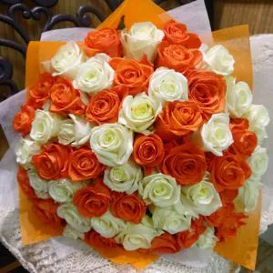 Красивый и яркий любовный букет - Букет цветов