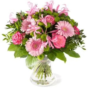 Mix of beautiful flowers - Flowers in vase