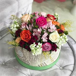 Affectionately Yours - Box with flowers