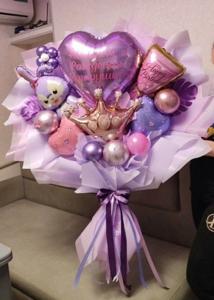 Букет Шаров и Улыбок – Гелиевый Шар Букет