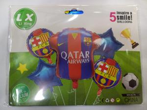 Barcelona Football   - Helium Balloon