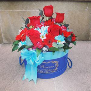 Choice of senses - Box with flowers