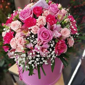 Choice of senses - Box with flowers