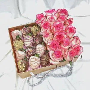 Dadlı və təravətli - Şokoladlı çiyələklər