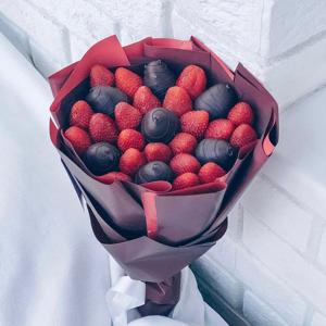 Dadlı şokoladlar - Şokoladlı çiyələklər