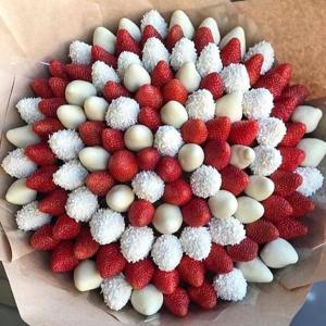 Meyvə və şokolad dadı - Şokoladlı çiyələklər