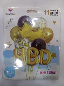 Gold Ballons - Helium Balloon