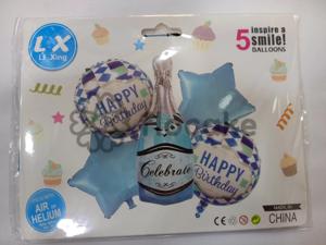 Happy Birthday - Helium Balloon