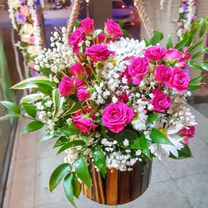 Чувство радости в коробке - Цветочный ящик