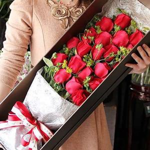 Qutuda sevinc hissləri - Qutuda güllər