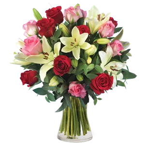 Love in Bouquet - Flowers in vase