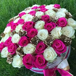 Lovely beautiful flowers - Box with flowers