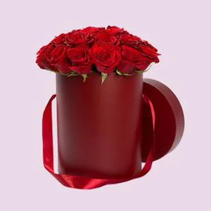 Смешанная и яркая любовь - Коробка с цветами