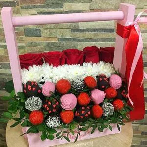 Смешанный вкус - Шоколадная клубника