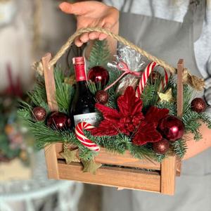 Новые радости -   Новогодние букеты