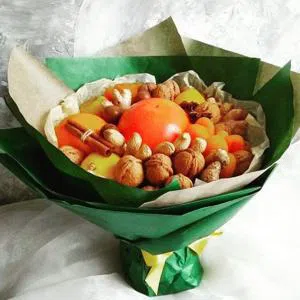 Новогоднее печенье - новогодние букеты