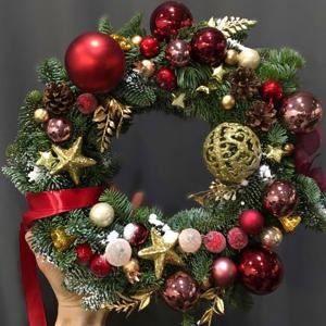 Yeni il çələngi - Yeni il buketləri