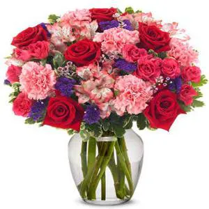 The moment of bright love - Flowers in vase