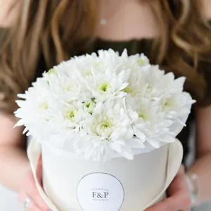 Thoughts - Box with flowers