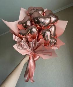 Забавное Воздушное Очарование – Гелиевый Шар Букет