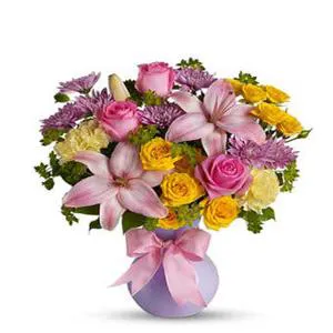 White joy - Flowers in vase