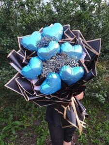 Sevinc Qanadları Balon Buketi – Helium Şar Buketi