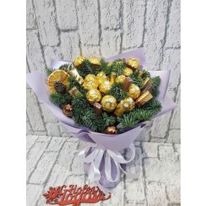 Şokolad Çiçəyi - Yeməli Buket