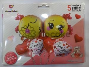 смайлик -Гелиевый шар