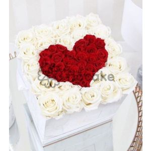 Романтическая магия - цветы в коробке