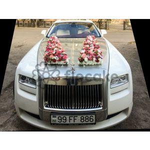 Wedding car decorations-13