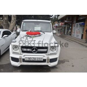 Wedding car decorations-26