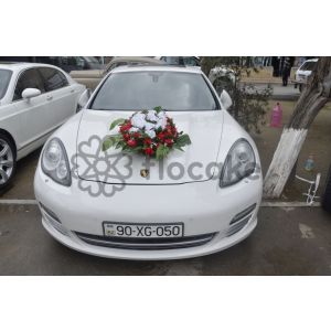 Wedding car decorations-24