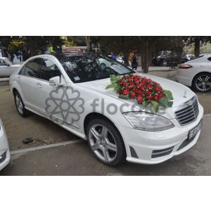 Wedding car decorations-5